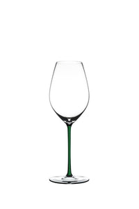 Riedel Fatto A Mano Champagne Green Glass (Single) - {{ The Riedel Shop }} (4744809480329)
