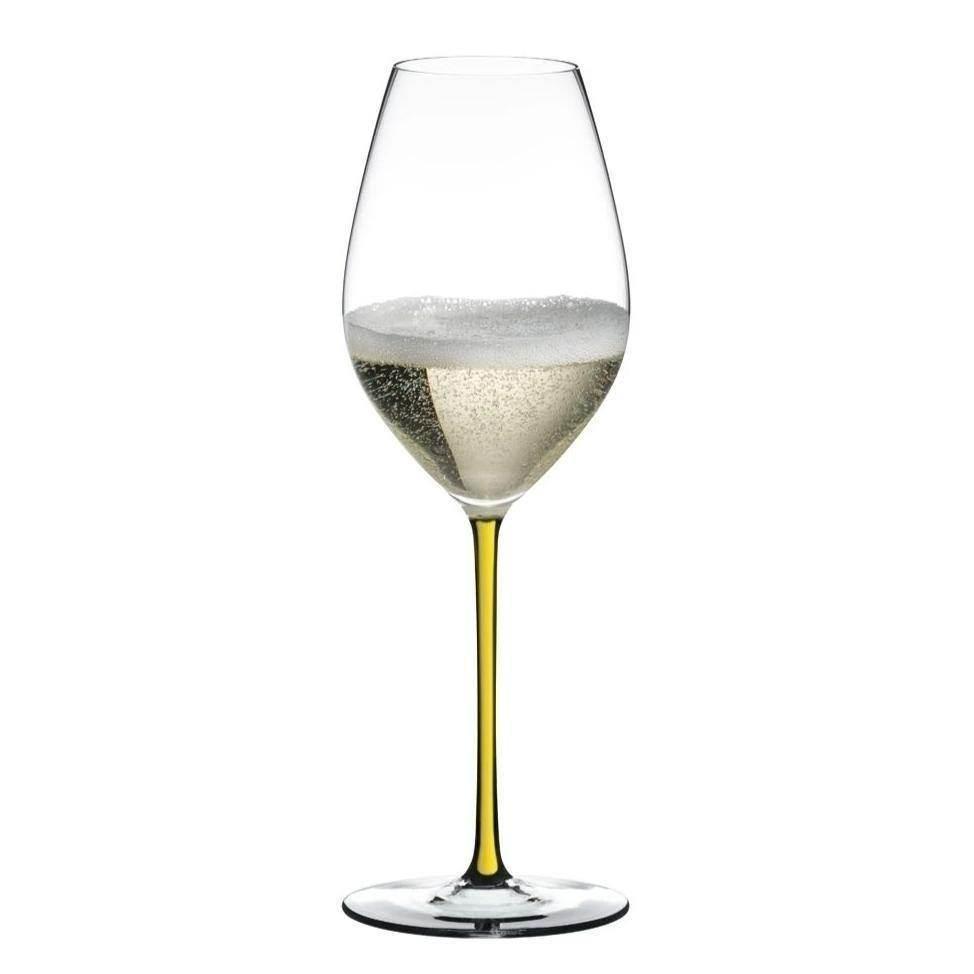 Riedel Fatto A Mano Champagne Yellow Glass (Single) - {{ The Riedel Shop }} (4744809742473)