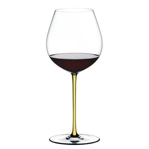 Riedel Fatto A Mano Old World Pinot Noir Yellow Glass (Single) - {{ The Riedel Shop }} (4745063661705)