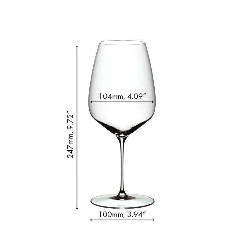 Riedel Veloce Cabernet Sauvignon Glasses (Set of 6) (8465464033502)