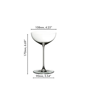 Riedel Veritas Moscato / Coupe Glasses (Pair) (4744971485321)