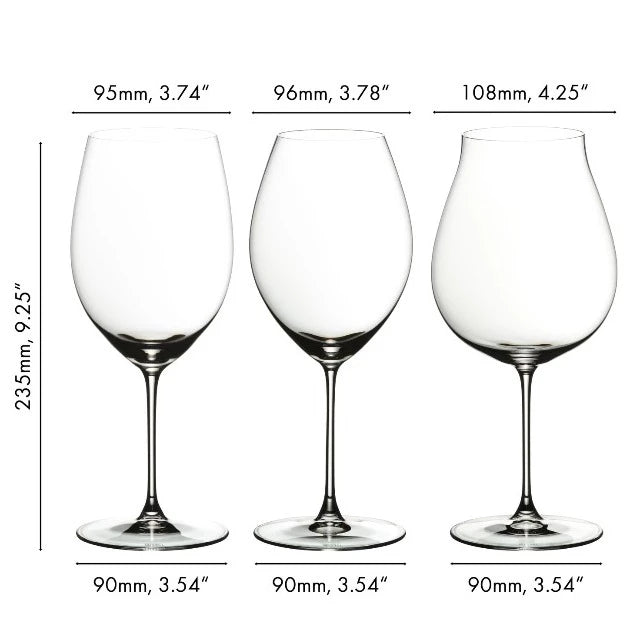 Riedel Veritas Tasting Set Red Wine Glasses (Set of 3) (8159421694174)