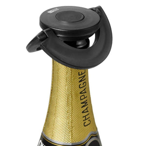AdHoc Champagne Stopper Black GUSTO - Wine Accessories (6736495607994)