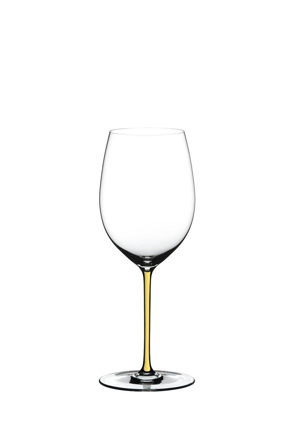 Riedel Fatto A Mano Cabernet / Merlot Yellow Glass (Single) - {{ The Riedel Shop }} (4745023717513)