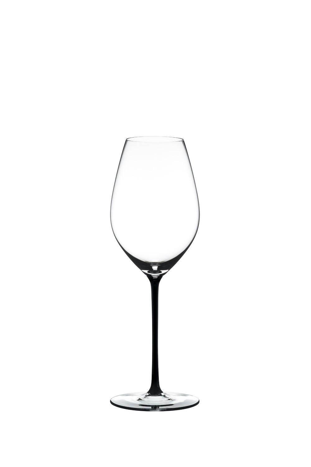 Riedel Fatto A Mano Champagne Black Glass (Single) - {{ The Riedel Shop }} (4744964472969)