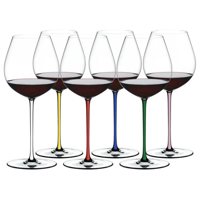 Riedel Fatto A Mano Old World Pinot Noir Glass Gift Set (Set of 6) - {{ The Riedel Shop }}