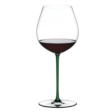 Riedel Fatto A Mano Old World Pinot Noir Green Glass (Single) - {{ The Riedel Shop }} (4745026338953)