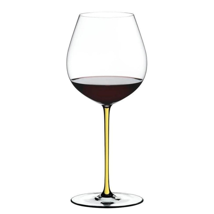 Riedel Fatto A Mano Old World Pinot Noir Yellow Glass (Single) - {{ The Riedel Shop }}