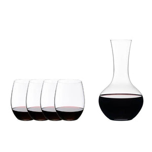 Riedel O Cabernet / Merlot plus Syrah Decanter (4 Glasses + (4744966996105)