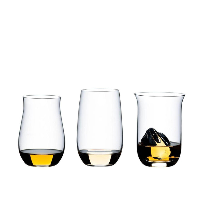 Riedel O Wine Tumbler Spirits Glasses Set (Set of 3) - {{ The Riedel Shop }}