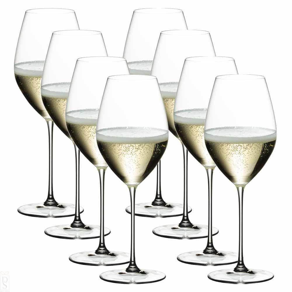 Riedel Veritas Champagne Glasses (Set of 8) - Stemware (4744828813449)