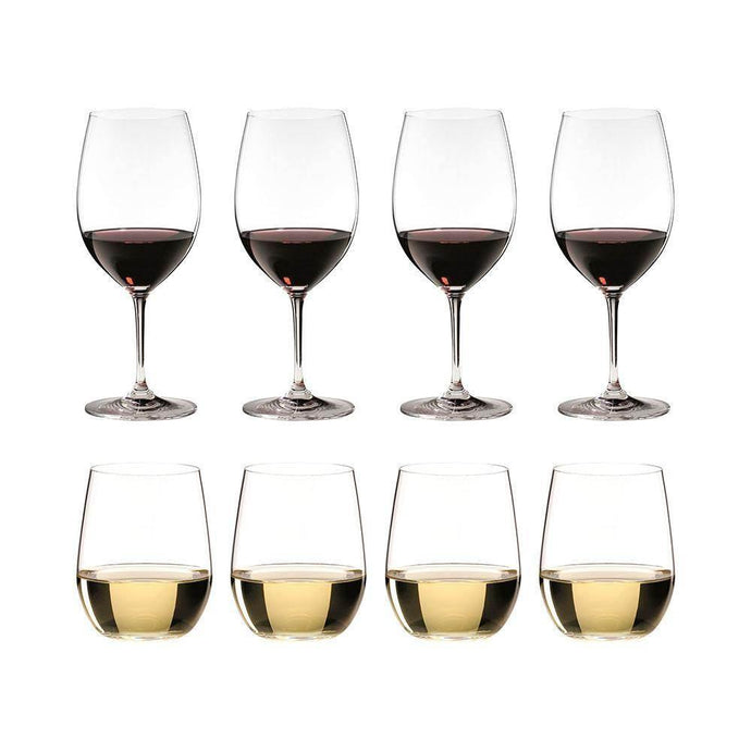 Riedel Vinum Bordeaux (4 Glasses) & O Viognier (4 Tumblers) - {{ The Riedel Shop }} (4744831893641)