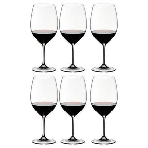Riedel Vinum Bordeaux Glasses (Set of 6) - Value Pack (5350783025314)