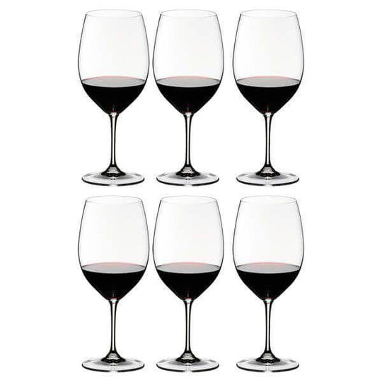 Riedel Vinum Bordeaux Glasses (Set of 6) - Value Pack (5350783025314)