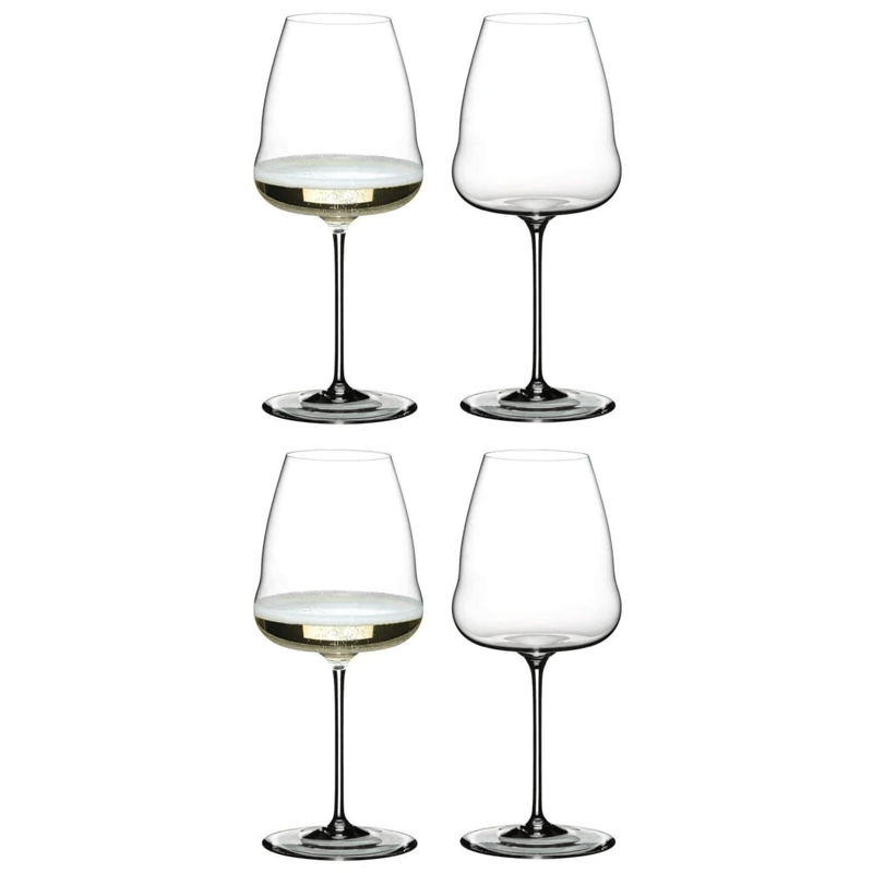 Riedel Winewings Champagne Wine Glasses (Set of 4) - (7926769909982)